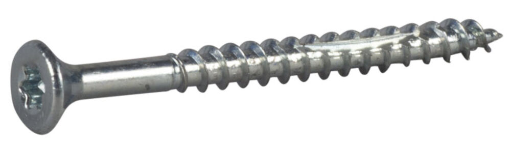 TRÄSKRUV ESSDRIVE FÖRSÄNKT HUVUD FZB 4,5 MM