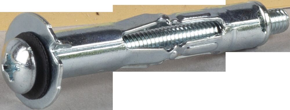METALLEXPANDER FÖR ENKELGIPS SAM 4 MED SKRUV M4