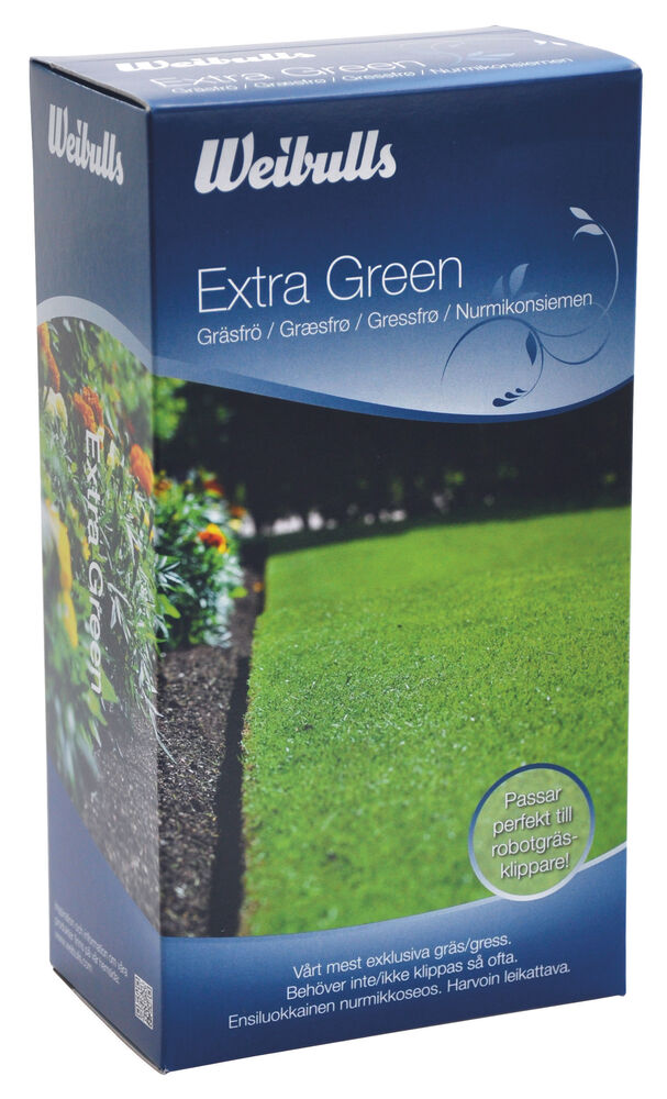GRÄSFRÖ WEIBULLS EXTRA GREEN 3KG 620360