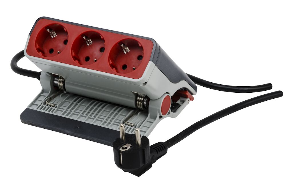 GRENUTTAG 3V MED KLÄMMA KABEL 2,7M MED STICKPROPP IP20